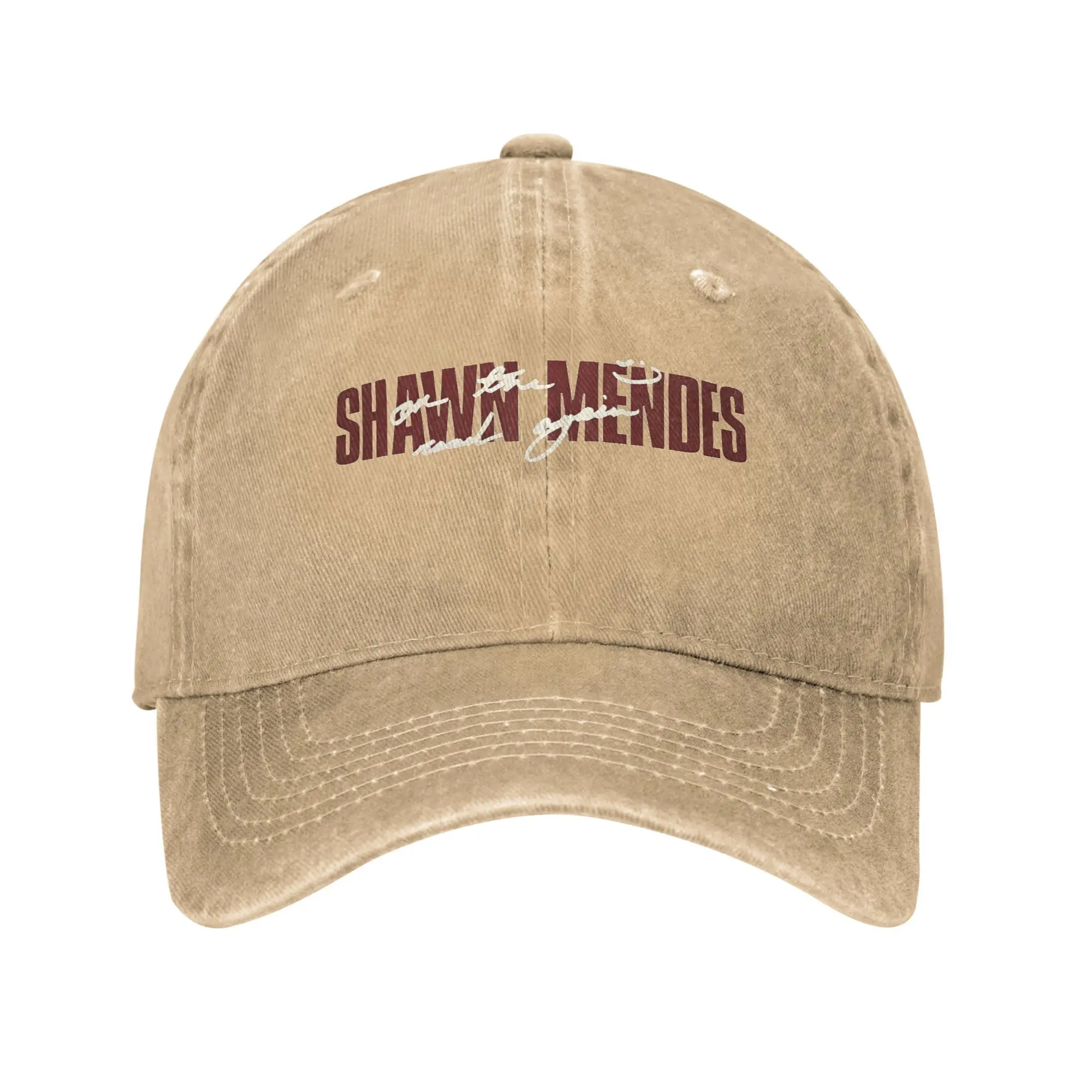 

S-Shawn Mendes Casual Baseball Cap Summer Singer Trucker Hat Breathable Outdoor Hip Hop Hats Couple y2k Retro Baseball Caps