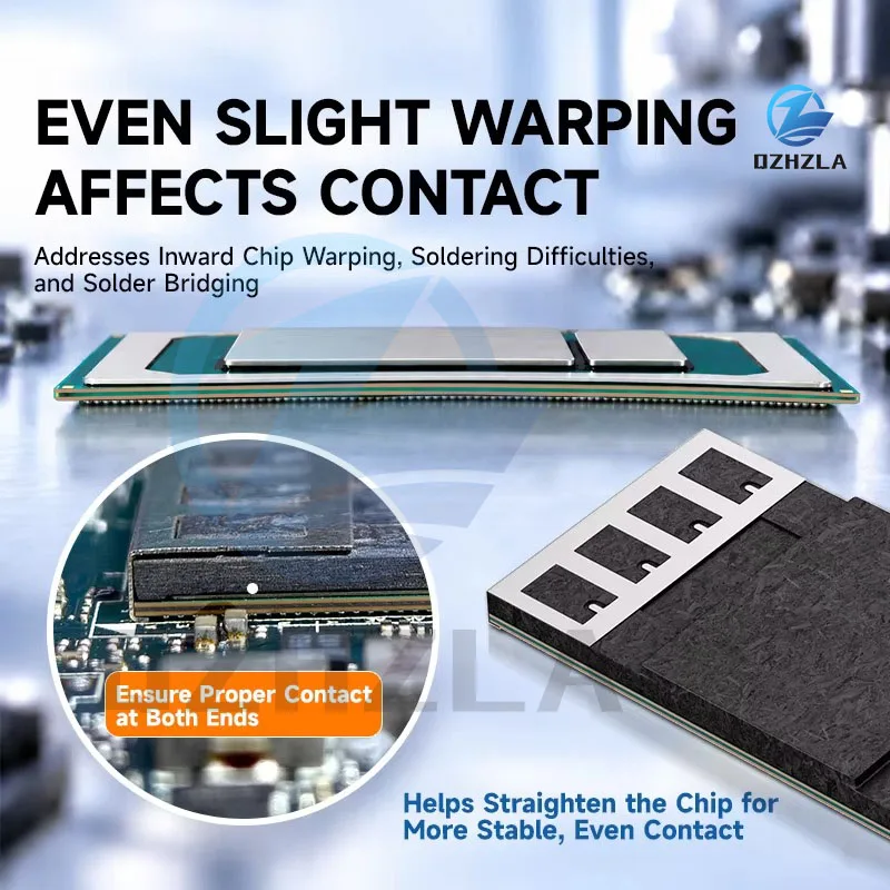Professional BGA Chip Flatten Jig XZZ Chip Warping Corrector for 12th Gen Intel Low-Voltage CPU Laptop Motherboard Repair Tool