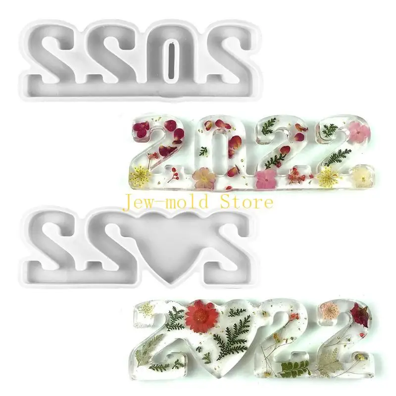 C71B 2022 الحلي قالب من السيليكون سطح المكتب مكتب الديكور قالب لصنع المجوهرات #3