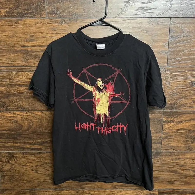 Light This City Band T Shirt Remains Of The Gods Album M