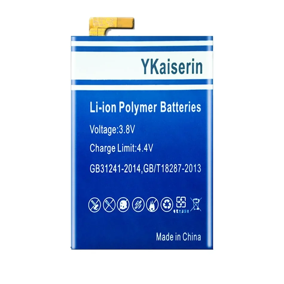 5000mAh YKaiserin LIP1653ERPC Battery for Sony Xperia XA2 Ultra G3421 G3412 XA1 Plus Dual H4213 Phone Batteries Track Code