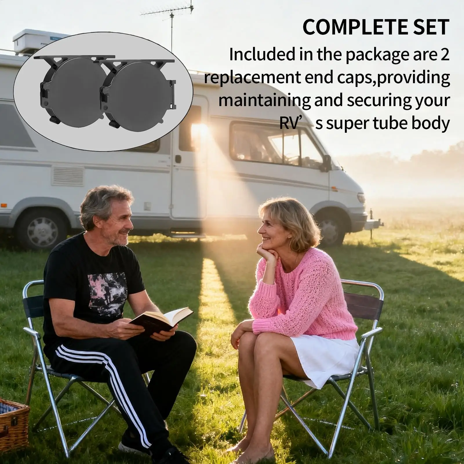 RV Plumbing Vent Cover Leakproof Plumbing Vent Replacement Cap Leakproof RV Drain Cover For Traveling Road Trips Camping Trailer