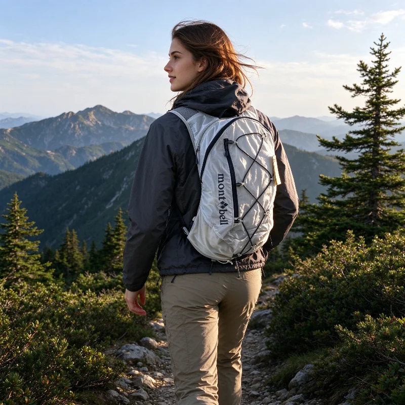 Ultra lightweight outdoor functional hiking, camping, mountaineering,anti splash water men's and women's large capacity backpack