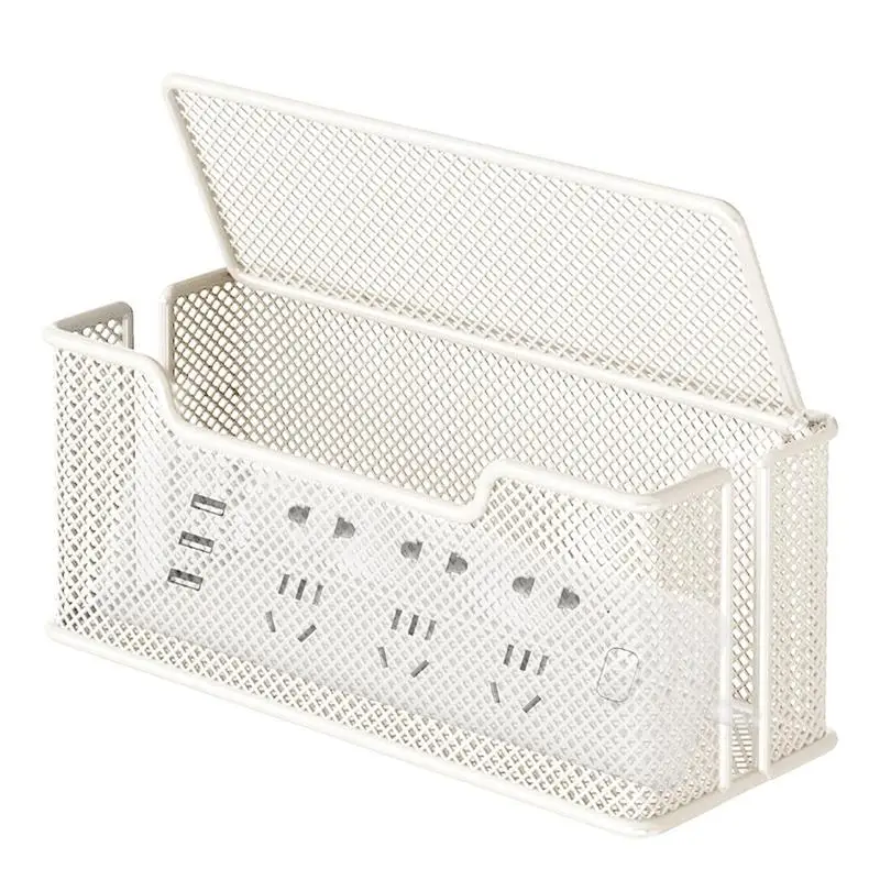 Wire Management Concealer Box Desktop Cable Hider Box Multi-Purpose Cord Organizer For Living Room Study Room Game Room Work