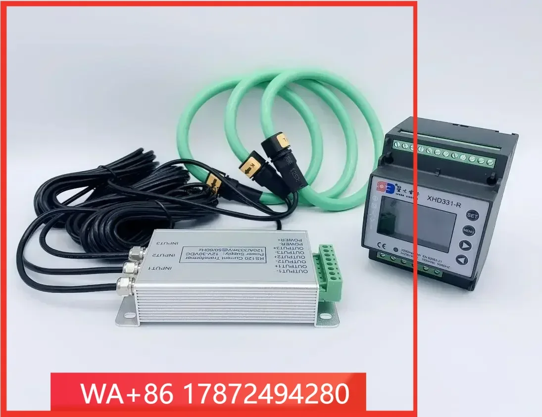 Wholesale Price 1-2000A Voltage Output 1V Current Sensor Roche Coil With Amplifier Flexible AC Current Probe Hot Selling
