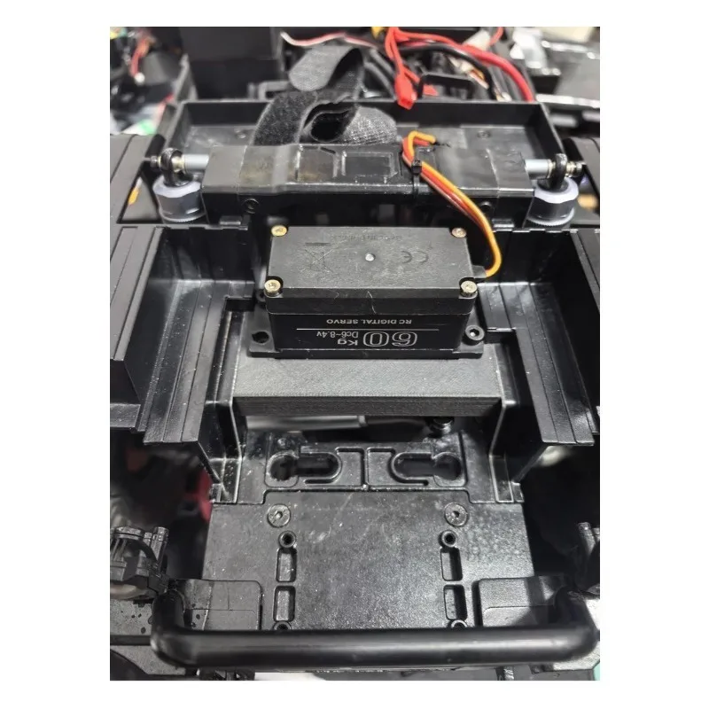 For CK5811 5812 1/7 RC Crawler Off-Road 1/5 Scale Large Servo Mount Bracket 3D Printed ABS Strong Load Easy Install Upgrade Part