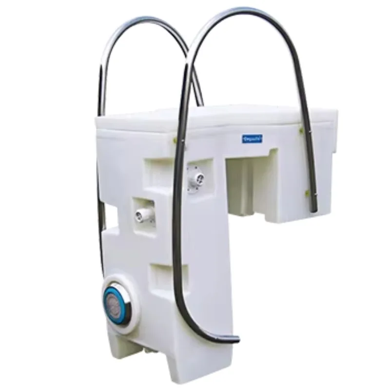 Commercial Pipeless Swimming Pool Filter Completed Swimming Pool Filter System With 304 SS Ladder