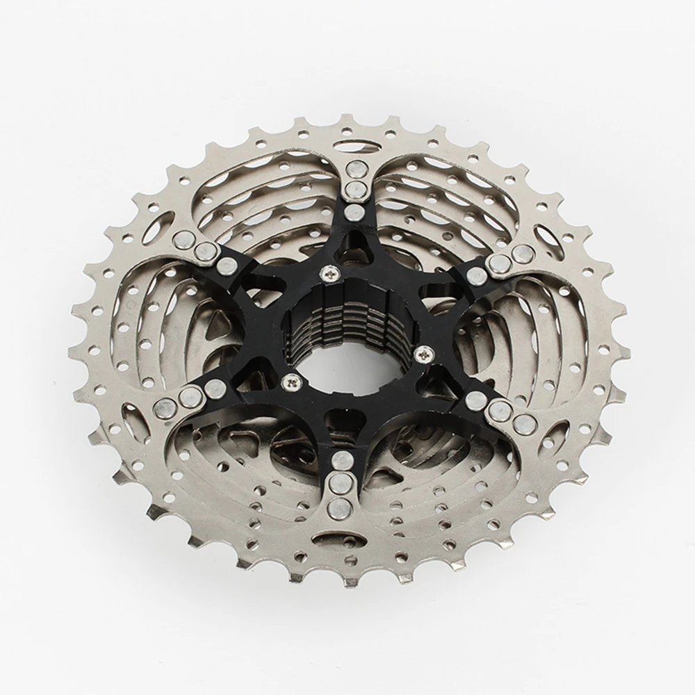 SUNSHINE Road Bike Cassette 8V Speed 11-23T 25T 28T 30T 32T 34T 36T Ultralight Bicycle Sprocket K7 Flywheel For Shimano HG Hub