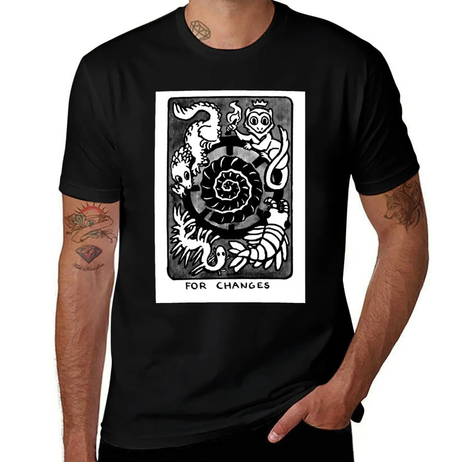 Sigil For Changes T-Shirt Work Style Casual T-Shirt