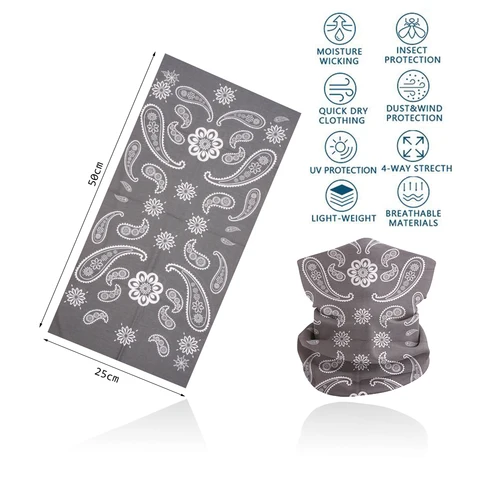 Fandana Gear Paisley Neck Gaiter