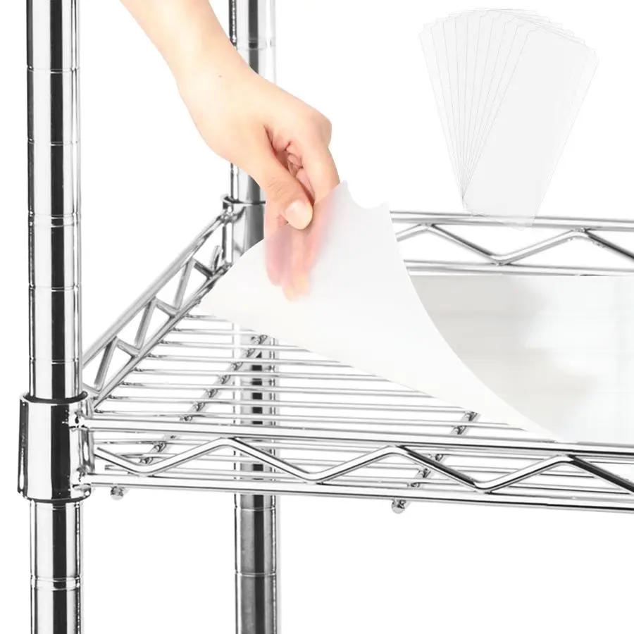 

Набор из 10 проволочных вкладышей для полок 14 x 36 дюймов, сверхпрочные вкладыши для полок, упакованные плоские для проволочных полок, водонепроницаемый неклейкий пластик M