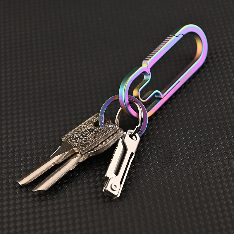 1pc Stainless Steel Folding Knife Mini Square Head Pocket Knife Outdoor Camping Supplies