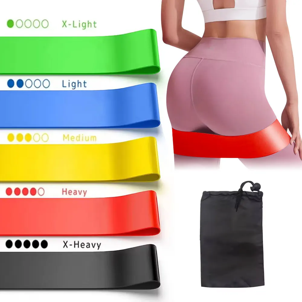 

Resistance Bands Great For Flexibility,Suitable For Yoga, Pilates, Also For Resistance Training In Gymnastics And Dance