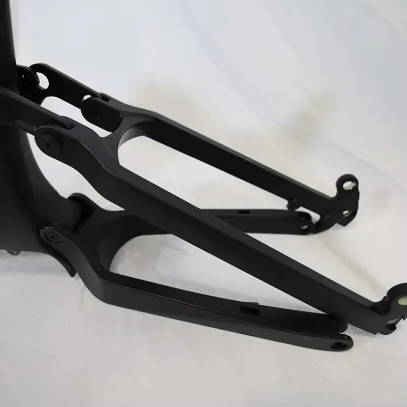 mountain  electric bicycle parts   full suspension  bafang carbon ebike frame