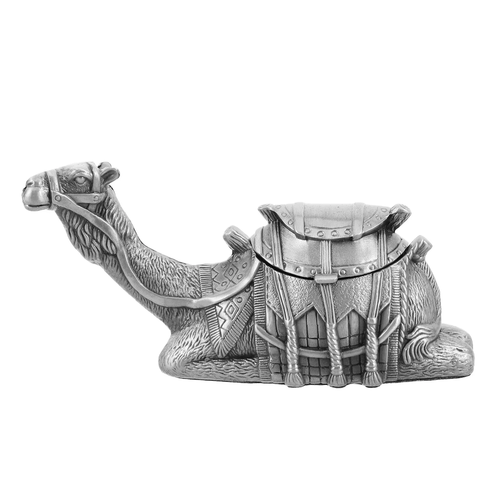 

Metal Camel Jewelry Box Creative Animal Trinket Organizer Hinged Exotic Jewelry Storage Box Decorative for Home
