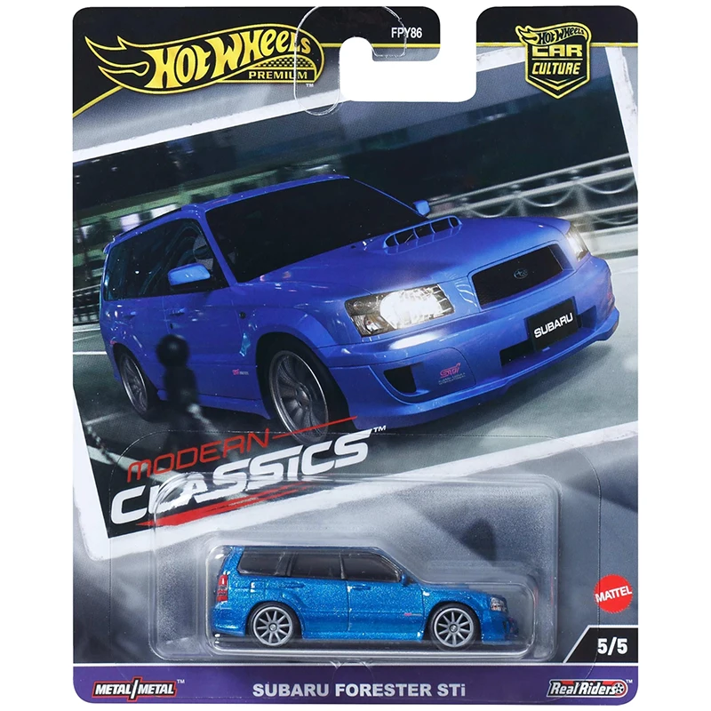 Hot Wheels Subaru Forester STi Subaru BRZ 98 Subaru Impreza 22B-STi Version Subaru WRX STi 1/64 Diecast Model Car Toy