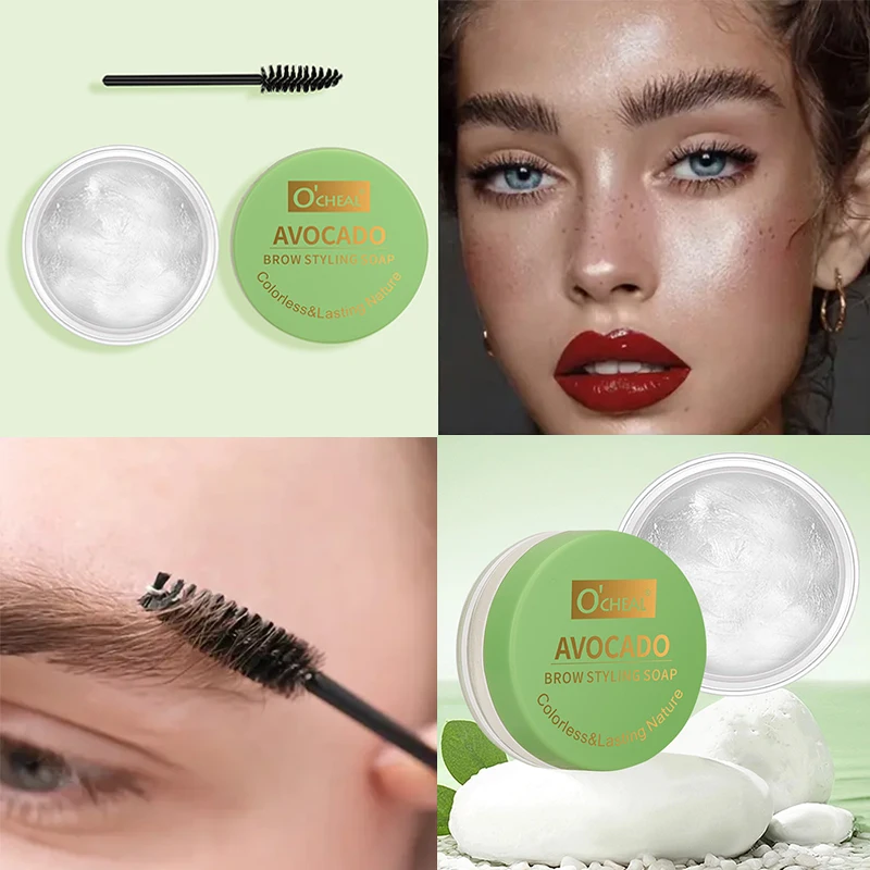 3차원 눈썹 스타일링 젤, 부드럽고 바르기 쉽고 오래 지속되며 방수 및 땀에 강한 와일드 눈썹 젤