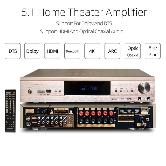 Fashion 5.1 channel amplifier