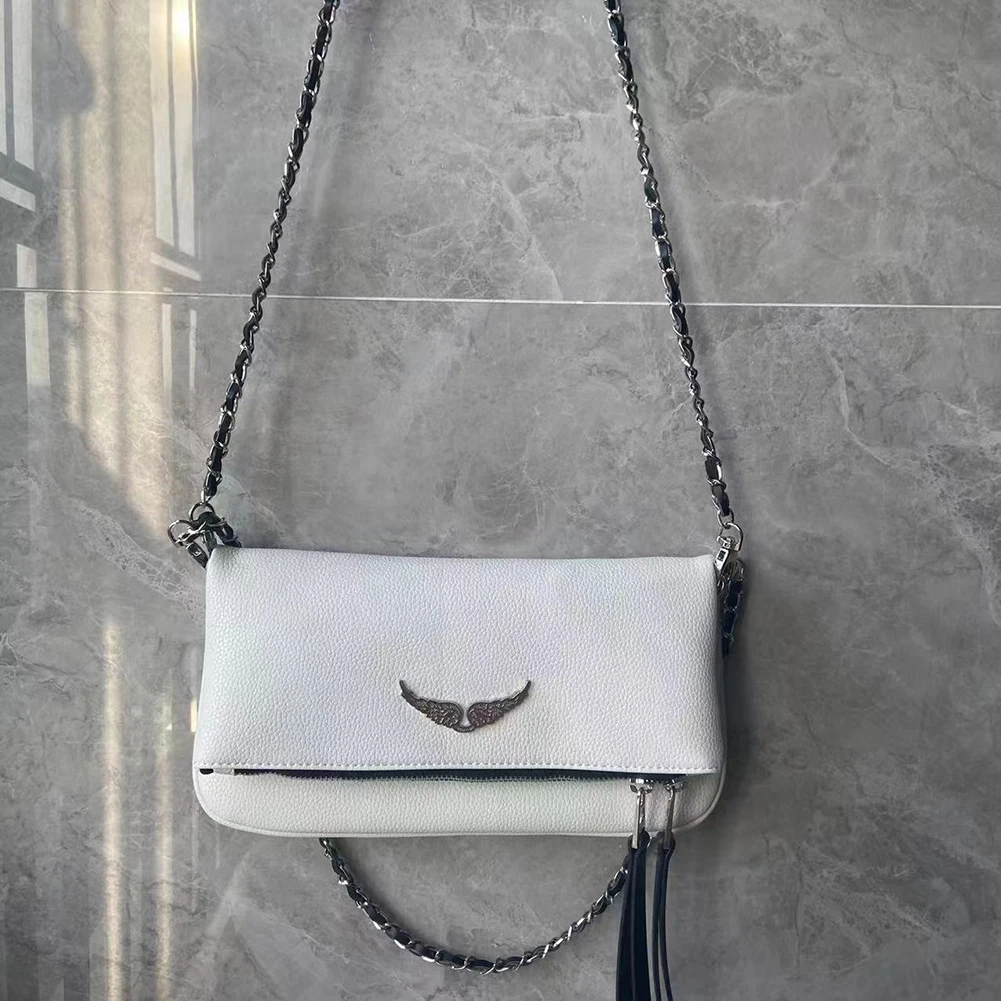 Women Large Capacity Shoulder Bag Stylish PU Trendy Bag Fashion Crososbody Bag for Daily Office Use Solid Color Handbag