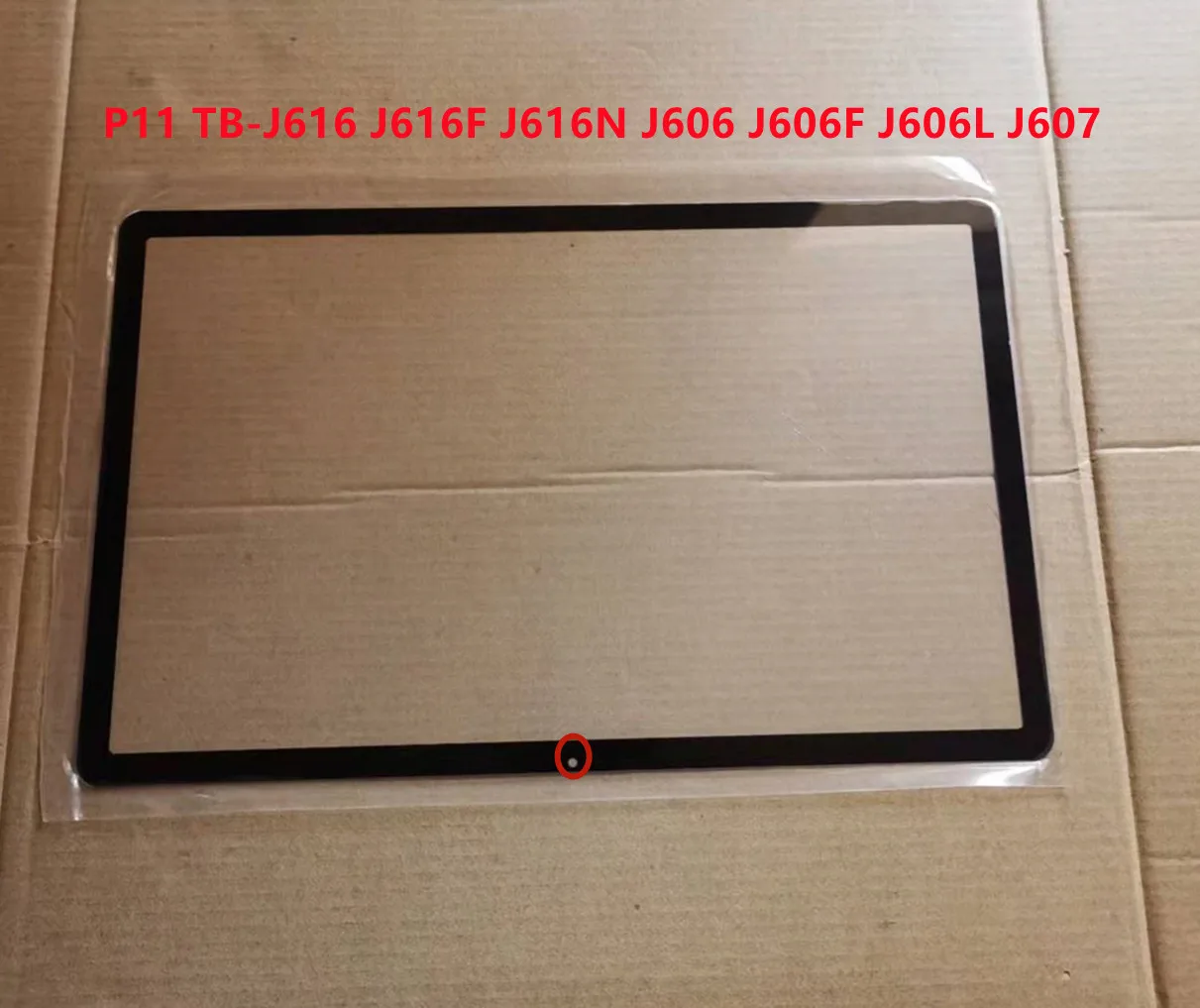 오리지널 LCD 외부 터치 유리, 레노버 탭 P11 TB-J616 J616F J616N J606 J606L J606F J607 용, OCA 전면 유리, 11 인치, 신제품