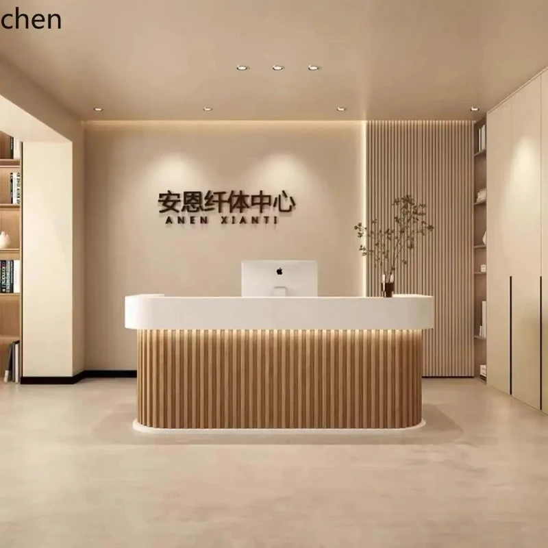 

D16- Premium Sense Paint checkout page store small clothing front desk company hotel reception desk