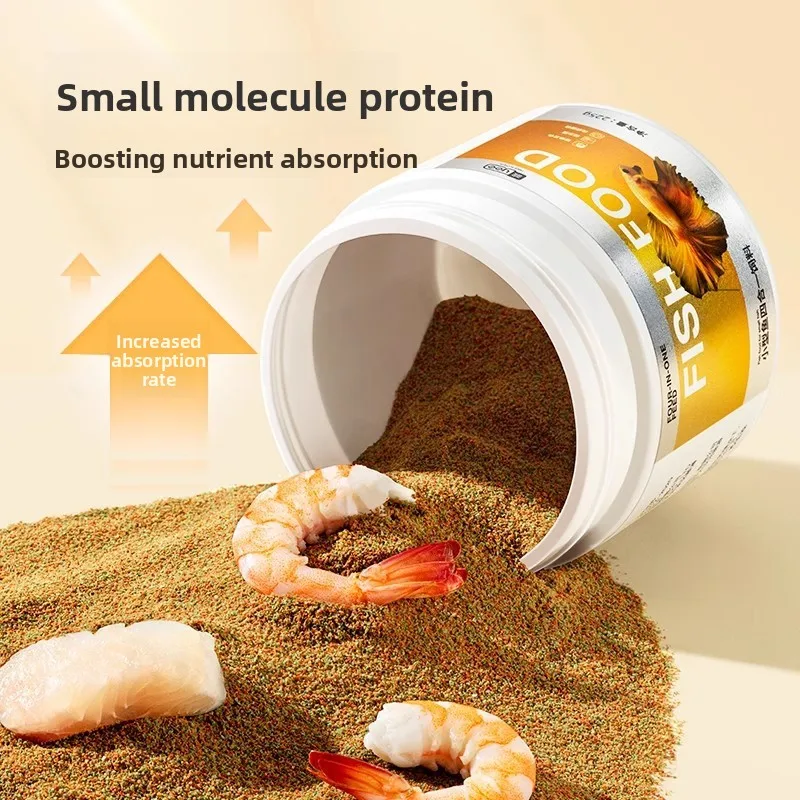 

Yee Guppy & Small Fish Food - Micro Pellets for Goldfish, Bettas, Tetras & Tropical Community Tanks