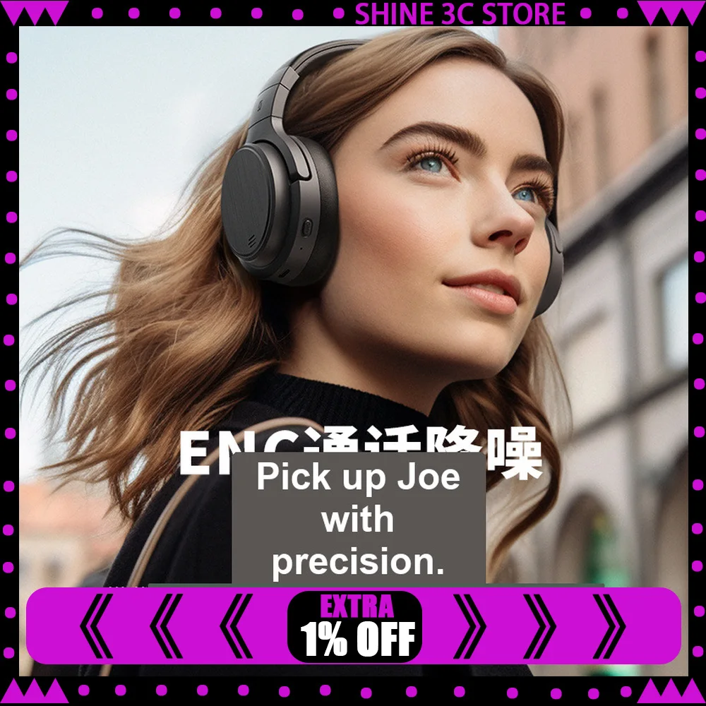 HOLY SERPENT Observer Wireless Over-Ear Bluetooth Headphones with Noise Cancelling For Gifts