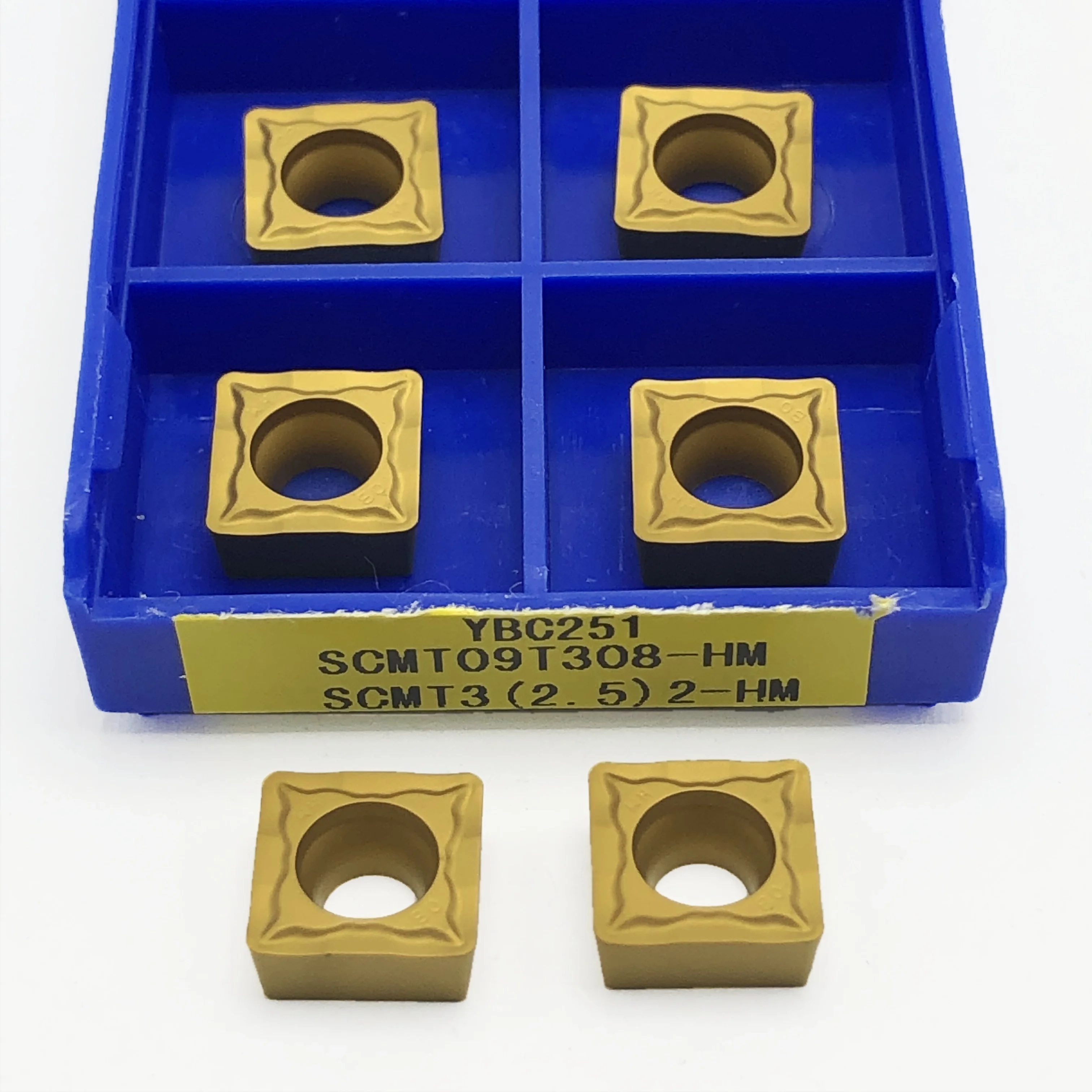 SCMT09T304 YBC251 utensile per tornitura interna CNC utensile per tornitura in metallo duro strumento per fresatura SCMT09T304/08 utensile per tornio SCMT09T308 YBC251