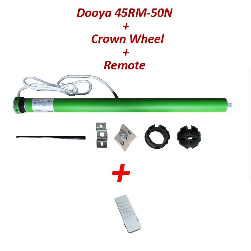 Dooya 45RM-50N/12 Electric Sunshade Retractable Canopy Radio With Manual Tubular Motor Hand Cranking Power Outage Compatible - view 5