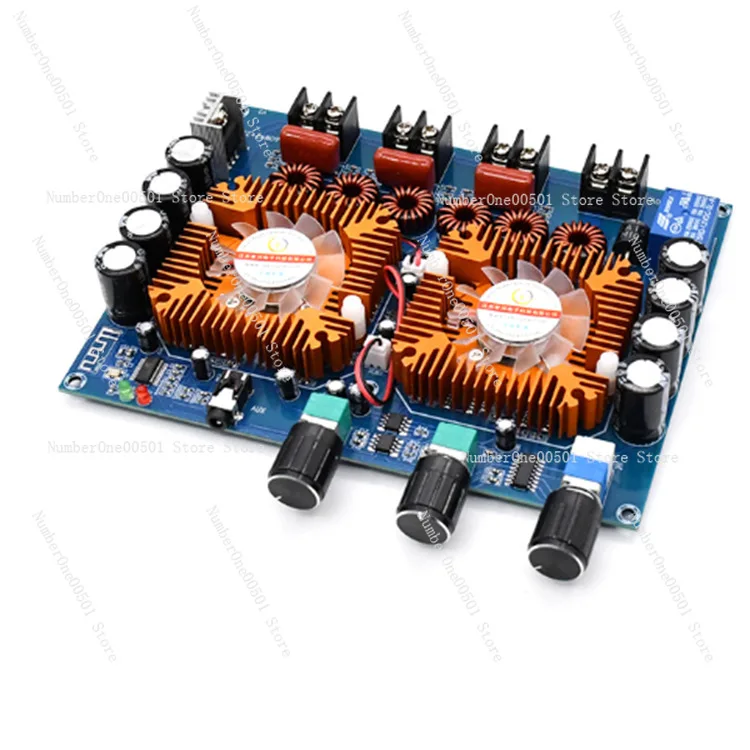 XH-A128 High Power Bluetooth Digital Power Amplifier Board TDA7498E Power Supply DC32V Dual 160W