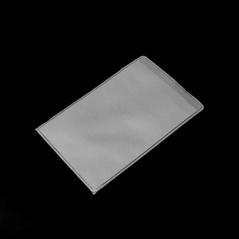 50LE 20Pcs Rectangle Clear Plastic Work Badge Credit Card Holder Protective for Case