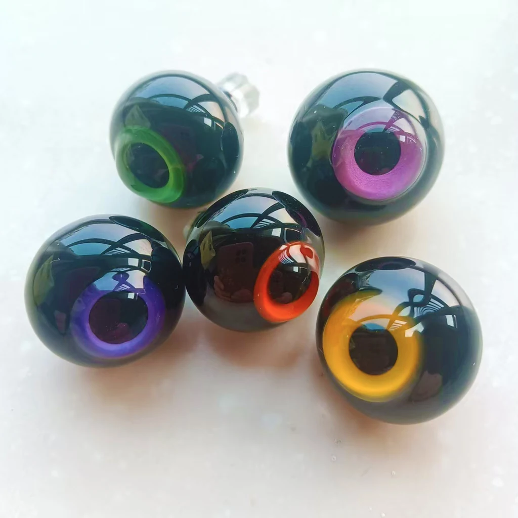 

[YOHO] Стеклянные глаза для кукол и реборнов, 6-24 мм, красные/желтые/фиолетовые/зеленые, черные