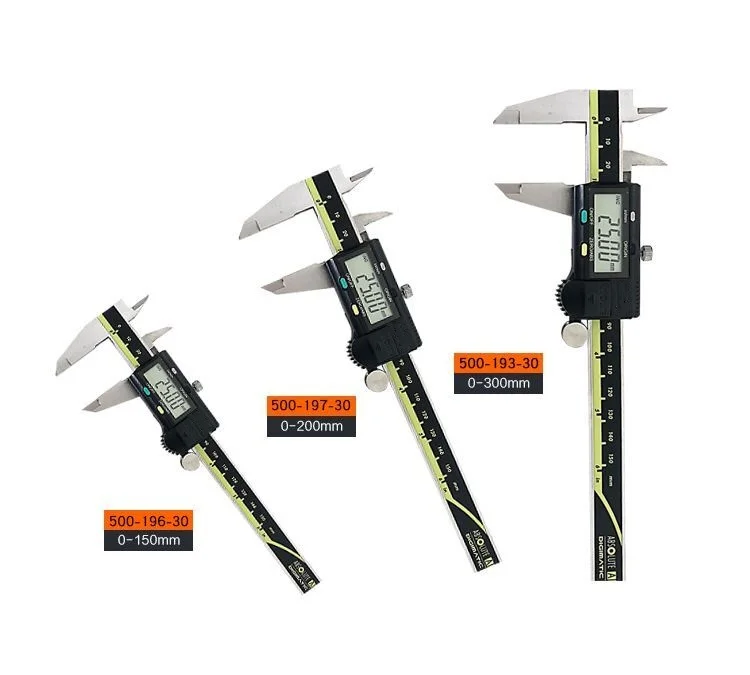 新しいデジタルノギス-500-196-30-デジタル絶対値表示-00005インチ-001mm-0-6インチ-150mm-測定工具-ノギス-デジタル