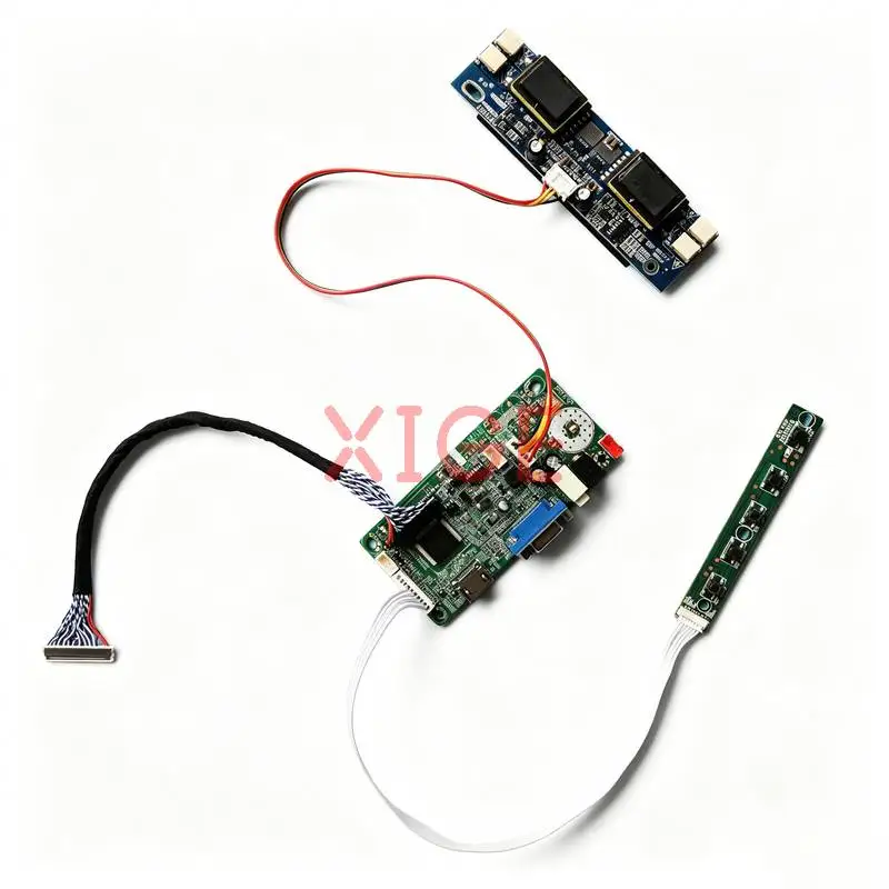 

For LM190E03 LM190E02 LM190E08 LM190E05 Display Drive Controller Board Kit DIY 1280*1024 30 Pins LVDS 4-CCFL 1280x1024 VGA+HDMI