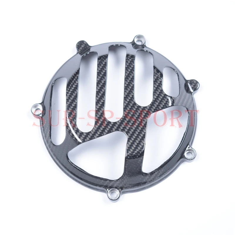 Dry Clutch Cover For ALL Ducati 848 1098 1198 Full Carbon Fiber 100% Protection