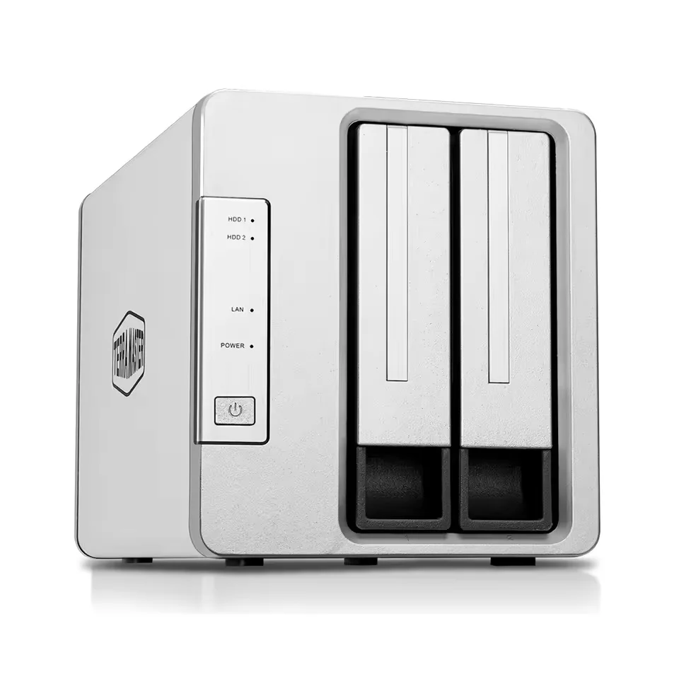 TERRAMASTER F2-423 NAS 2 Bay Network Storage Quad-core CPU, 4GB DDR4 Memory, 2x2.5GbE Ports, NAS Server (Diskless)