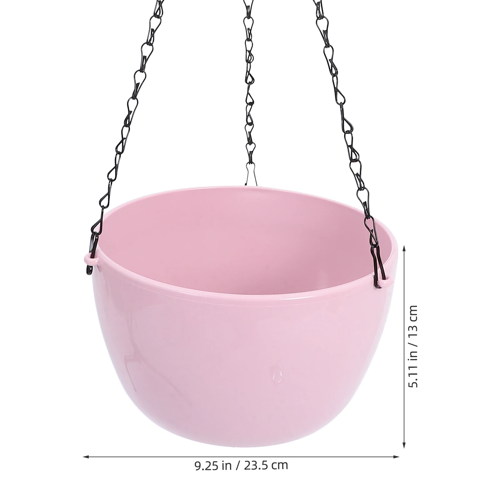 

Self-Watering Planter Hanging Flower Pot For Indoor Outdoor Garden Automatic Watering Plant Pots Plastic Wall Mount Basket