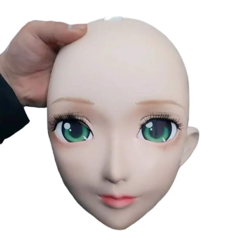 (NEW-09) Kigurumi Transsexuals Beauty Makeup Cosplay Silicone Mask Anime Kigurumi BJD Masks Crossdressing