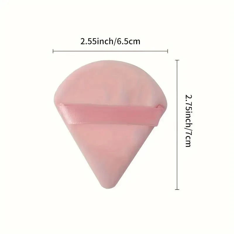 10 قطع من إسفنجات المكياج الفاخرة - خلاطات تجميل مثلثة فائقة النعومة لكريم الأساس السائل والبودرة السائبة |   خالية من اللاتكس وقابلة للغسل