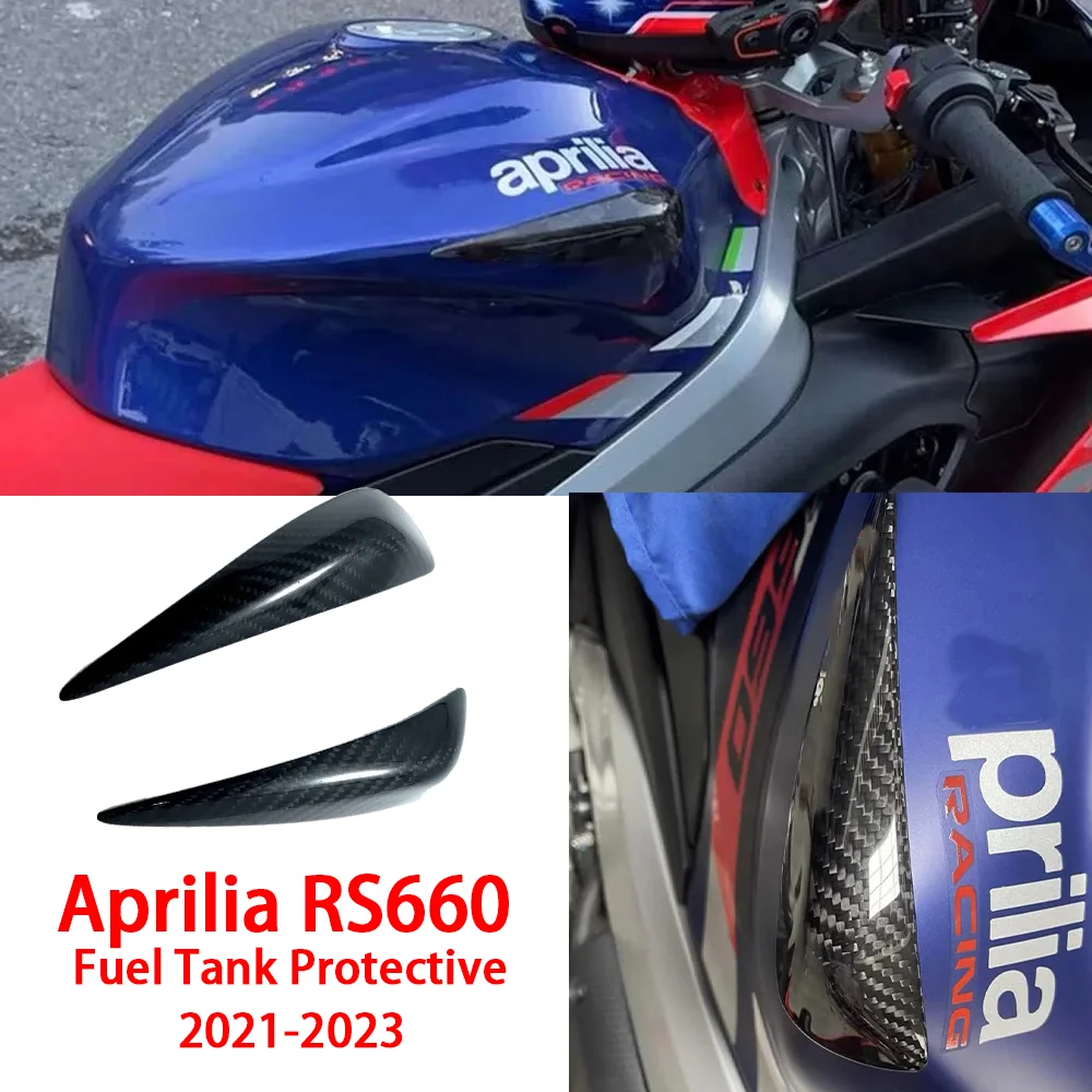 FOR Aprilia RS660 Fuel Tank Protective Case Motorcycle Modified Shell Decoration RS 660 Sliders Protector 2021 2022 2023