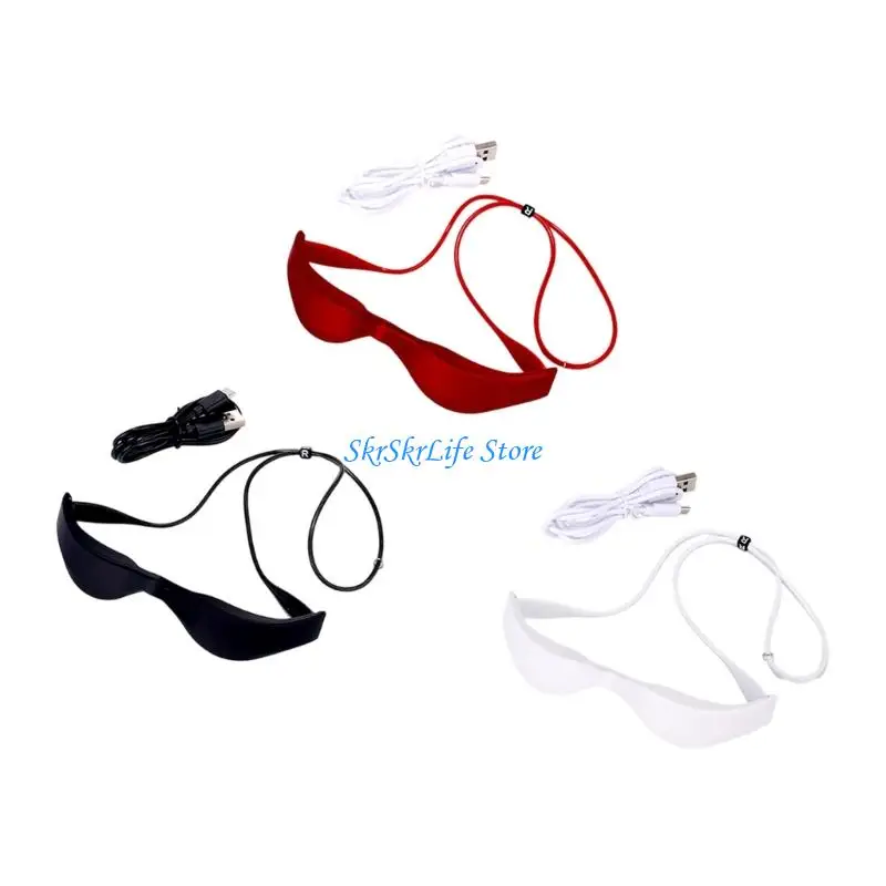 

E65E 3D массажер для глаз, очки под глаза, массажер для снятия усталости глаз, массажер для глаз, массажные очки для глаз