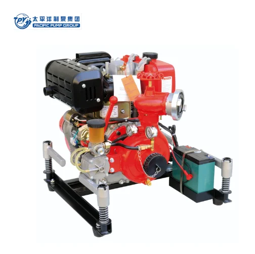 Diesel Engine Driven Portable Fire Fighting Pump Irrigation Mobile Water Pump