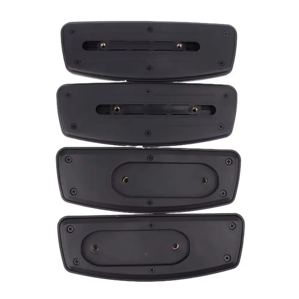 1 Pasang Sandaran Tangan Pengganti Kursi Kantor yang Mudah Dipasang dengan Lubang Pemasangan Tetap/Geser Bantalan Lengan Kursi Meja Ergonomis