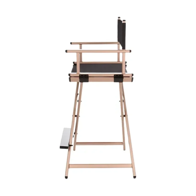 

High Aluminum Frame Makeup Artist Director Chair Foldable Outdoor Furniture Lightweight Chair