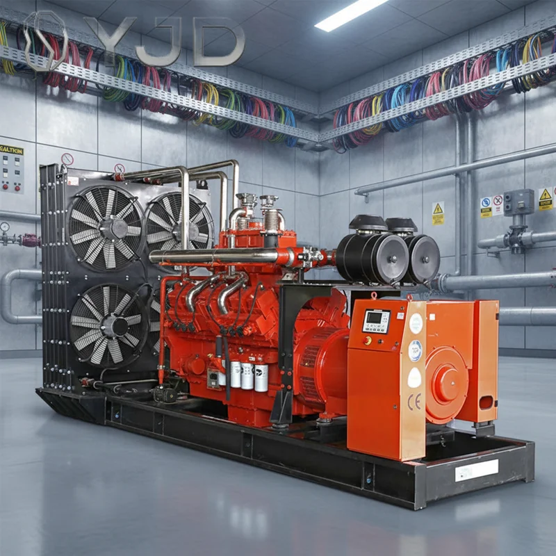100KW Natural Gas -  Farm Large-Scale Manure-to-Energy System for Breeding Operations with Odor Control