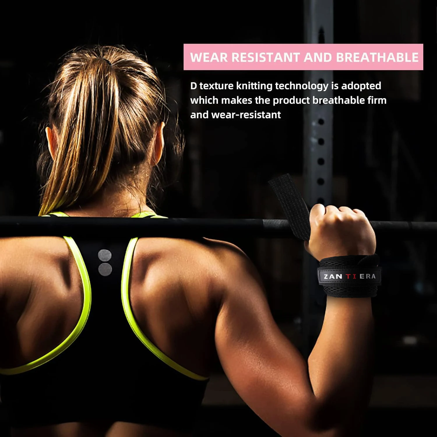 Neues 3-in-1 Fitness-Hilfsmittel-Set, inklusive Stützgurt, Knöchelbandage, Handgelenkband, unverzichtbar für das Training, praktisches Design. – Detail 5
