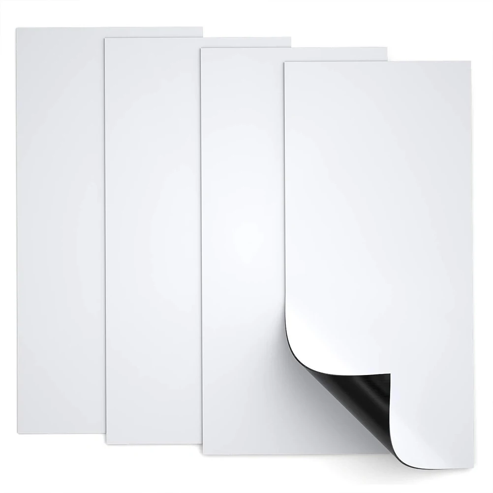 

4pcs Air Vent Magnet Cover 12X5.5Inch Thick Magnetic Seal For Wall Floor Vents Easy Cut Durable Long Lasting