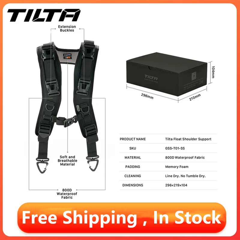 

TILTA GSS-T01-SS Float Shoulder Support