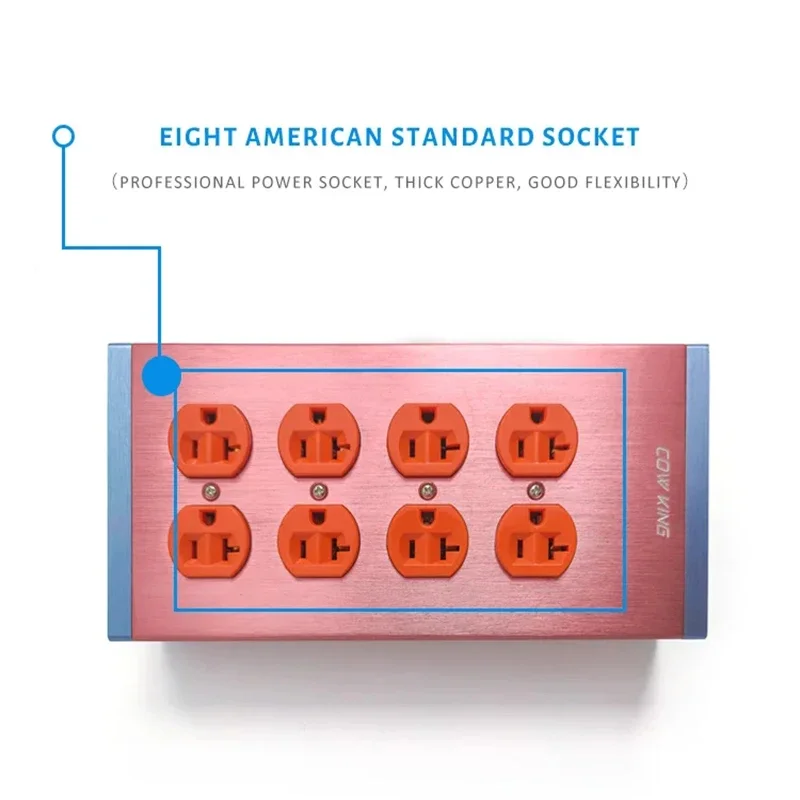 Stroomfilter Zuiverings de alta fidelidade - em GeluidsReductiveFilter Overspaningsbeveiliging Anti-bliksem Anti-overbeleza