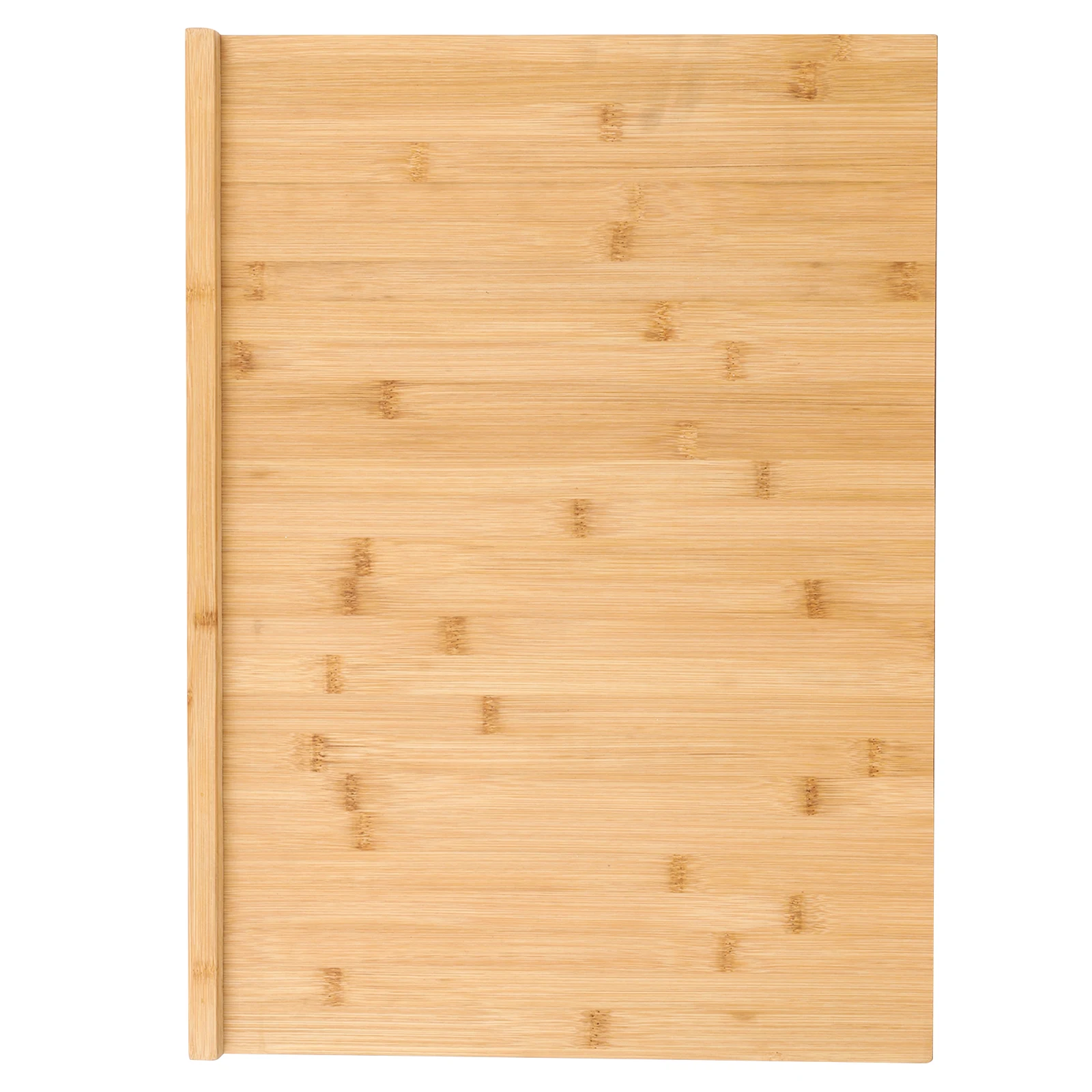 

Over-the-Counter Pastry Board Multi-Function Bamboo Board with Reverse Groove Chopping Block 21.65x15.75 in for Home Kitchen